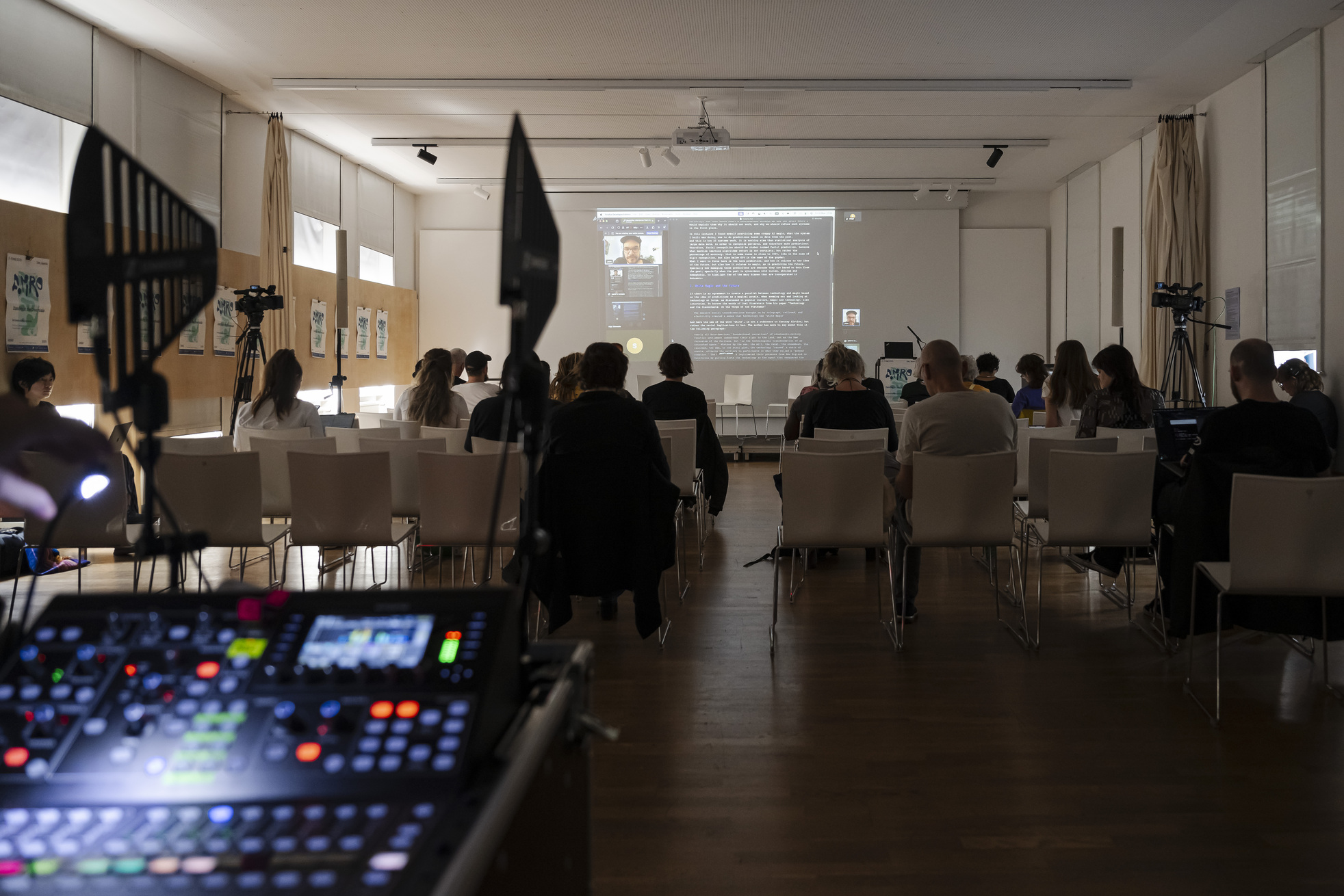 AMRO24 Exhibitions "Afternoon Session: Sustainable & degrowth, practices & aesthetics", by joak & Aymeric Mansoux & Vesna Manojlovic & Ava Zevop