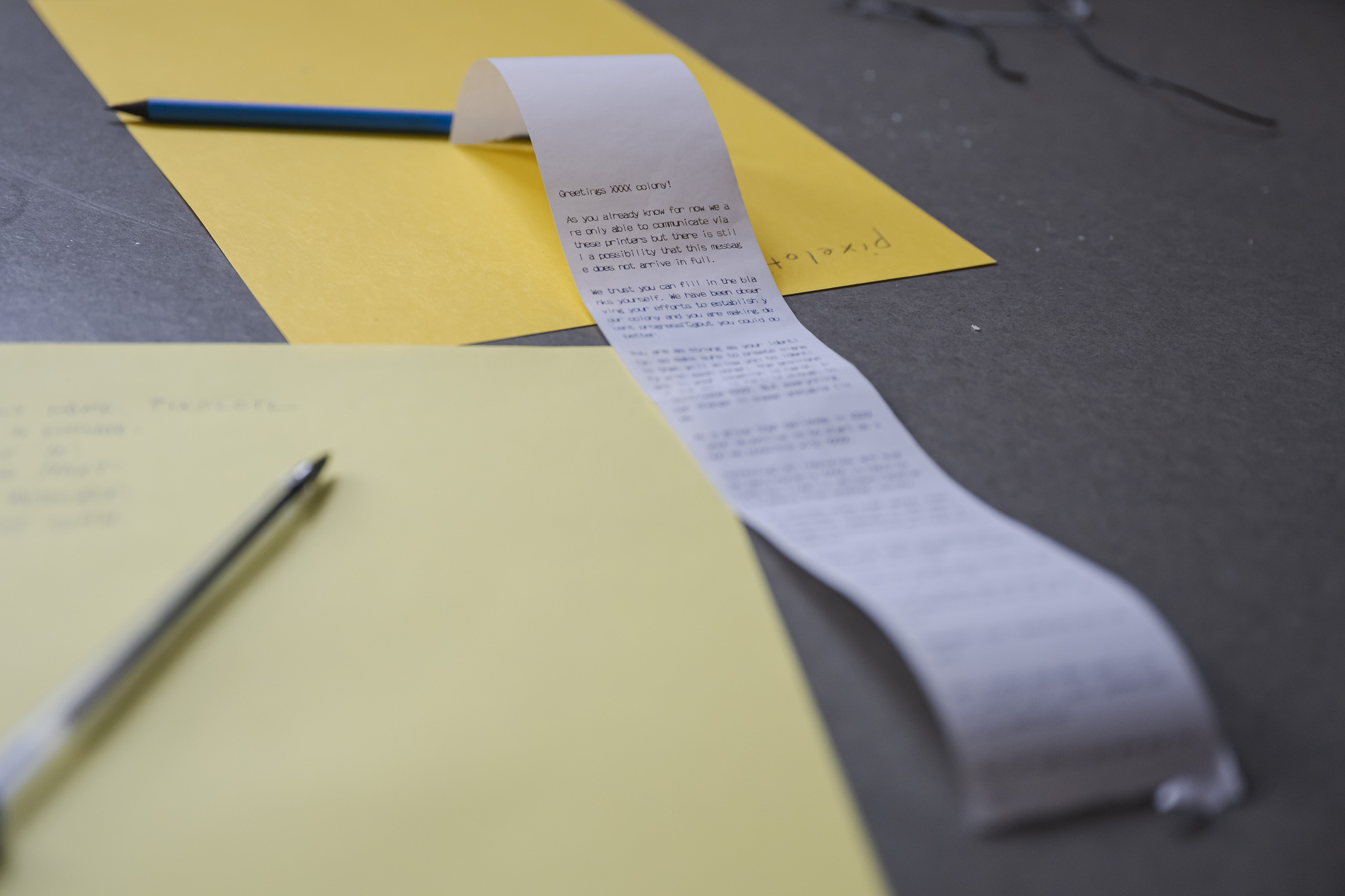 AMRO24 Exhibitions "Permacomputing your way out of casual dystopia", by Ola Bonati & Brendan Howell