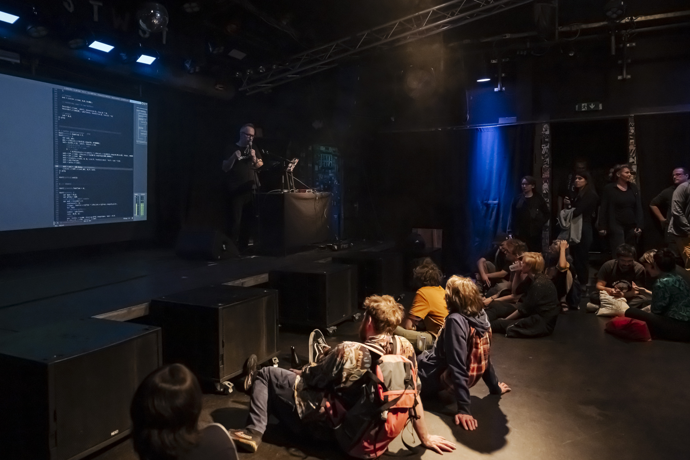 AMRO24 Exhibitions "AMRO Nightline #2 / @STWST", by Mitsitron & Luka Prinčič & ultramorbidi & romi N/A