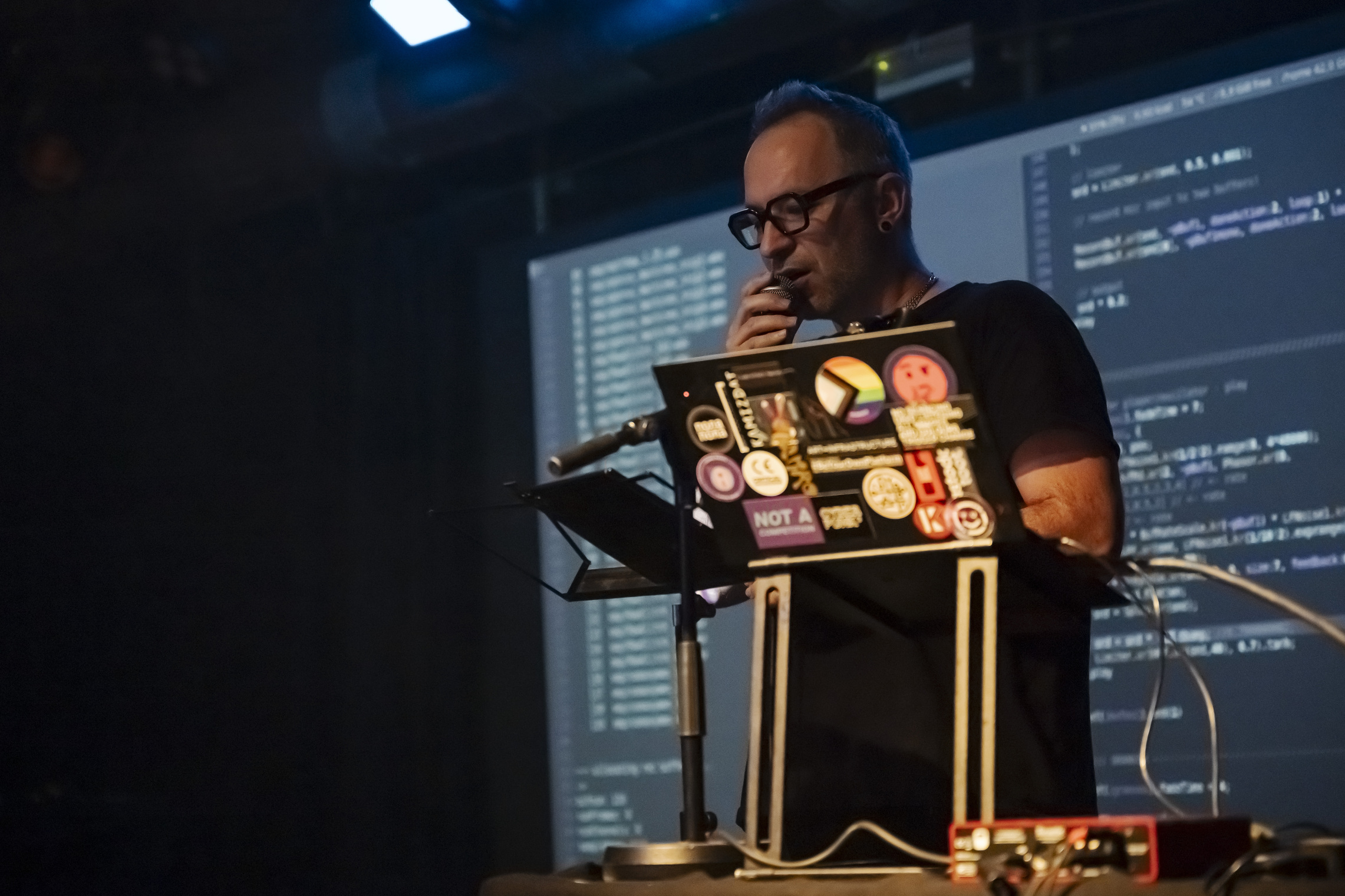 AMRO24 Exhibitions "#BeYourOwnGlitchPlaformWithOthers", by Luka Prinčič