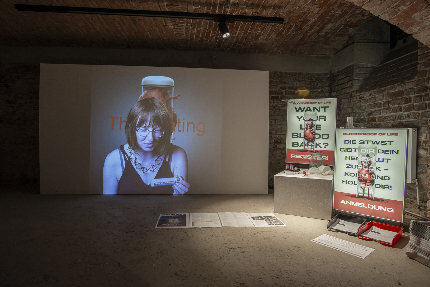 AMRO24 Exhibitions "Bloodproof of Life, part video proof"