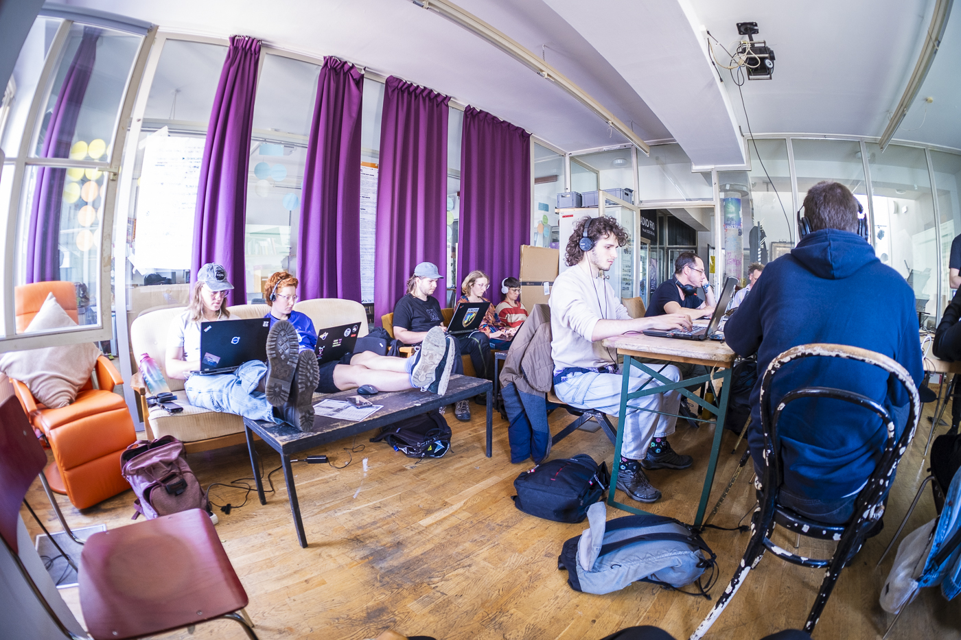 AMRO24 Exhibitions "Collaborative Music Coding with Flok and Mercury for the Web", by Timo Hoogland & Lina Bautista (aka Linalab)