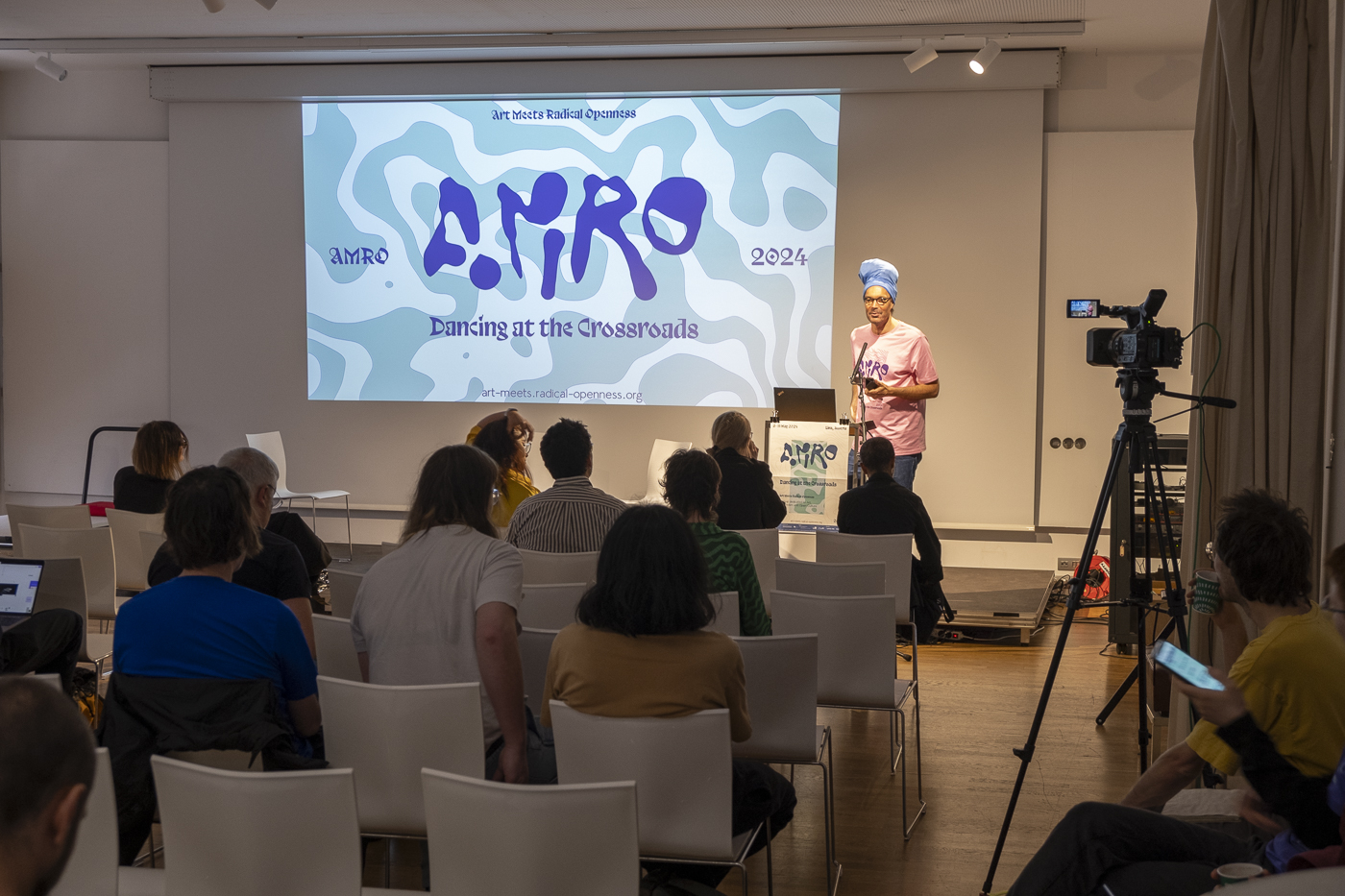 AMRO24 Exhibitions "Morning Session: Insurgent Flows & Materiality of Clouds", by Adnan Hadzi & Marina Gržinić & Tjaša Kancler & Jovita Pristovšek & Pluriversidad Nómada & Kim Carrington & Elliot Perkins / Ultra-red