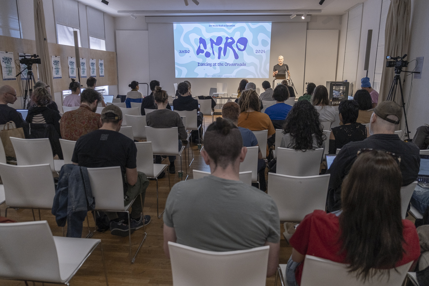 AMRO24 Exhibitions "Afternoon Session: AI Ethics", by Niharika Singhal & David Hartmann & KairUs